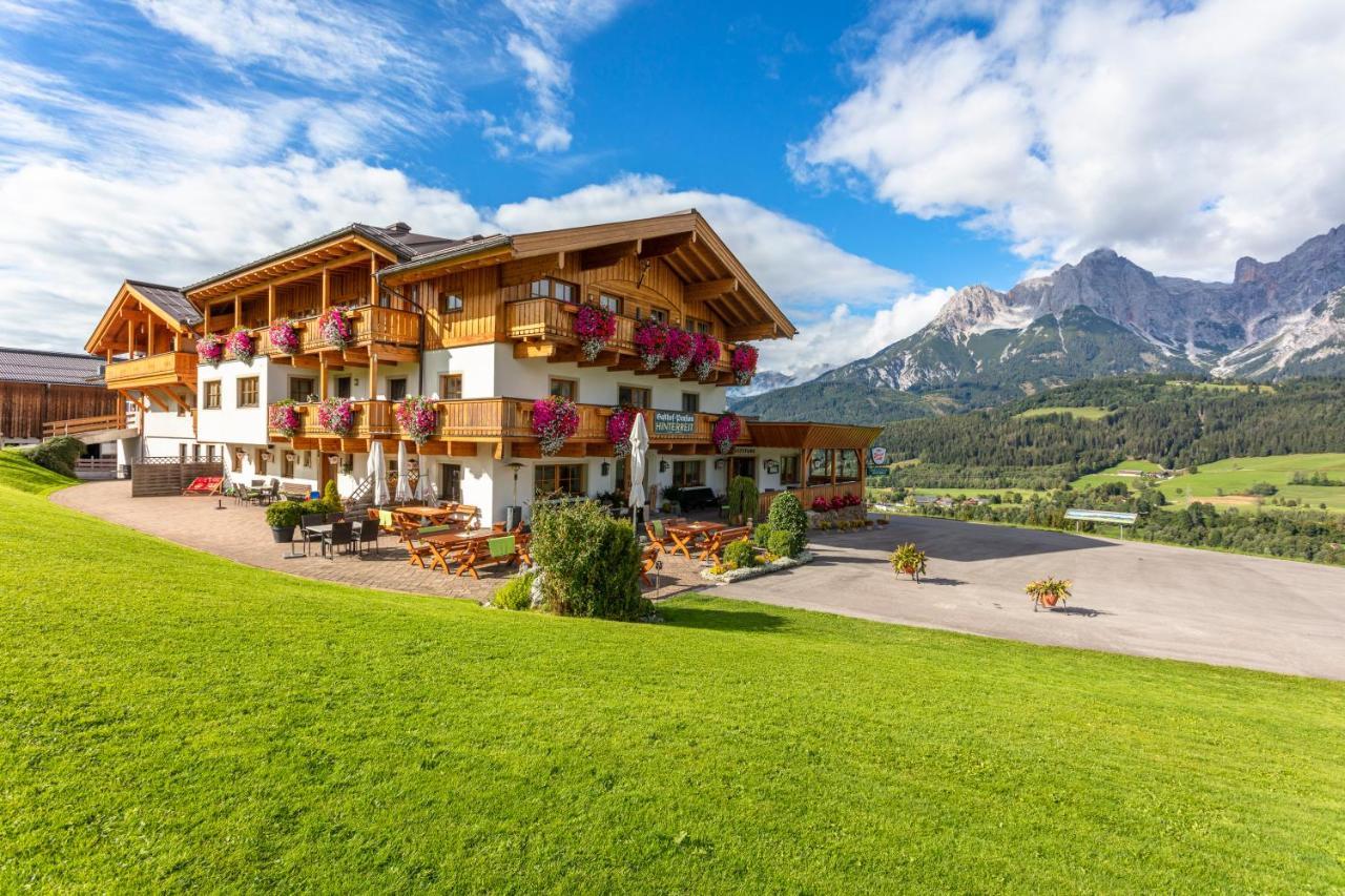 Berggasthof Hinterreit Maria Alm am Steinernen Meer Esterno foto