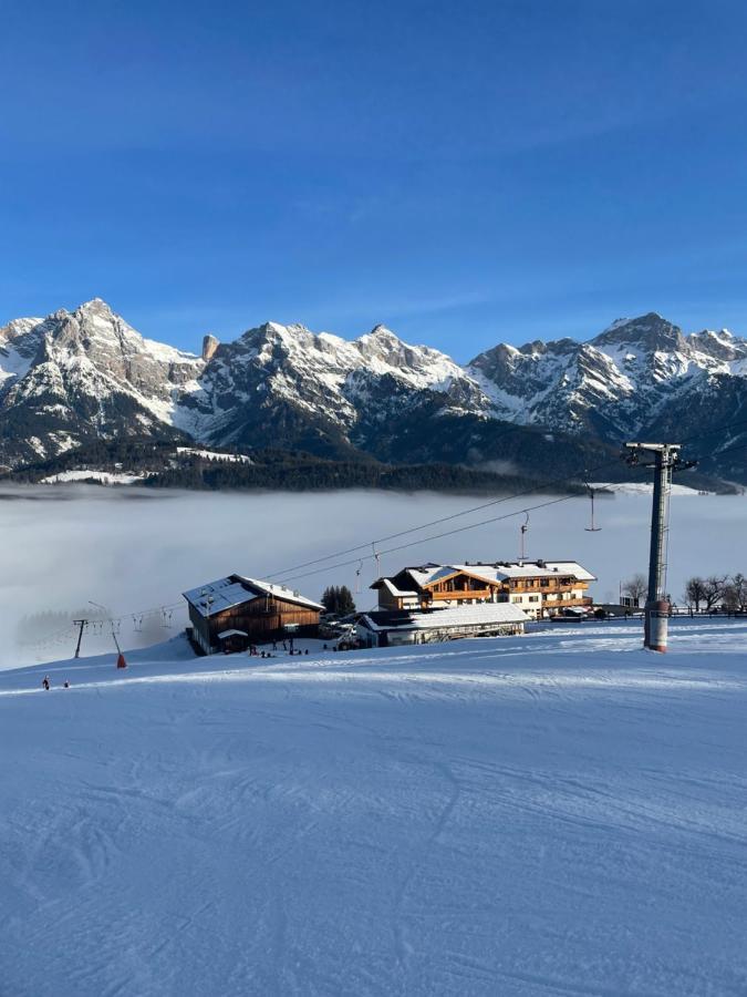 Berggasthof Hinterreit Maria Alm am Steinernen Meer Esterno foto
