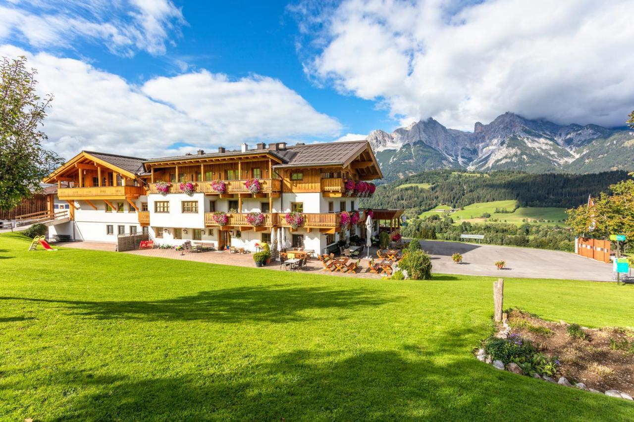 Berggasthof Hinterreit Maria Alm am Steinernen Meer Esterno foto