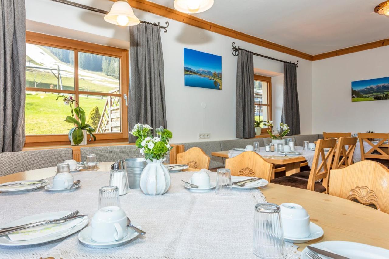 Berggasthof Hinterreit Maria Alm am Steinernen Meer Esterno foto